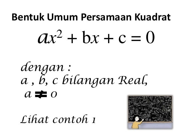 Persamaan Dan Fungsi Kuadrat Persamaan Dan Fungsi Kuadrat