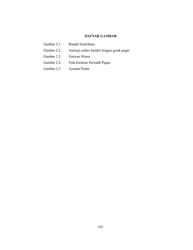 Persamaan Diferensial Getaran