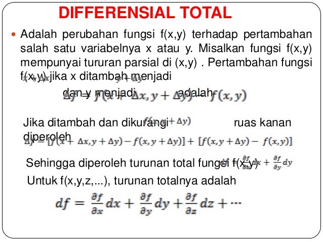 Persamaan Differensial Parsial