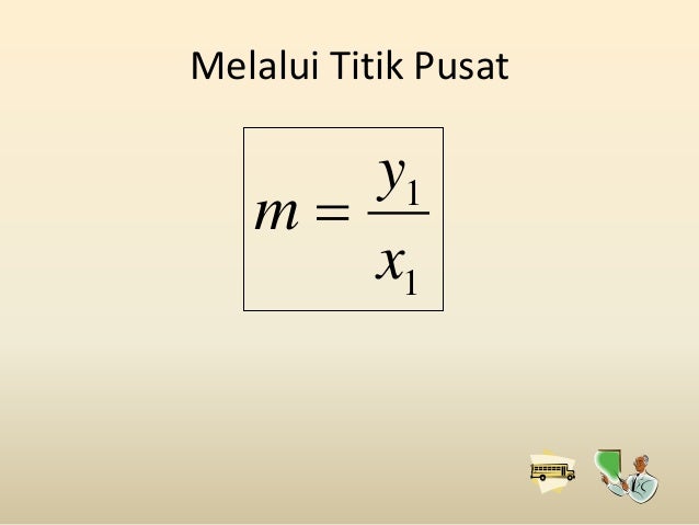 Persamaan garis lurus