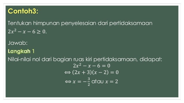 Persamaan Kuadrat