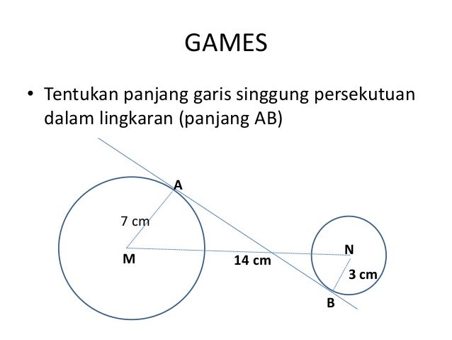 Persamaan lingkaran dan sifat sifatnya