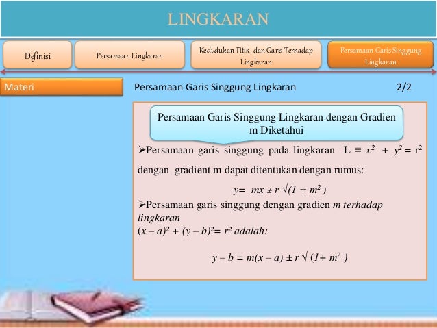 Persamaan Lingkaran Sri Ayu Wahyuni