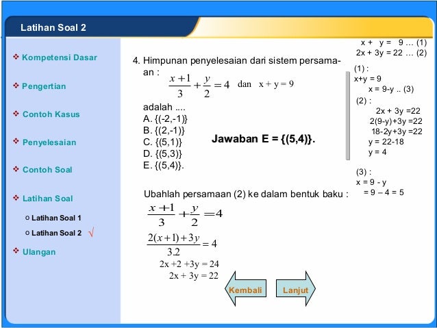 Contoh Soal Dan Jawaban Himpunan Irisan - Toko FD 