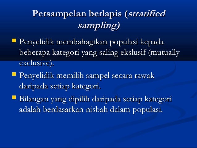 Persampelan