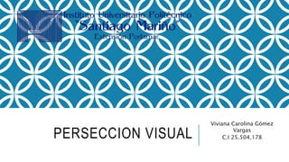 PERSECCION VISUAL
Viviana Carolina Gómez
Vargas
C.I 25.504.178
 