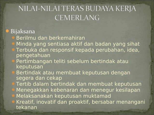 Persediaan Alam Pekerjaan Ppt