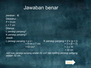Adalah ini bangun 60 keliling dibawah l maka cm sisi panjang Soal Keliling Adalah ini bangun 60 keliling dibawah l maka cm sisi panjang Segitiga Sama