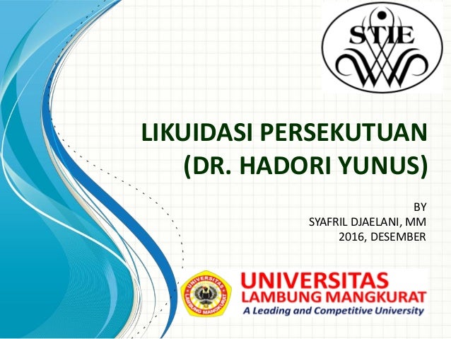 Persekutuan Likuidasi