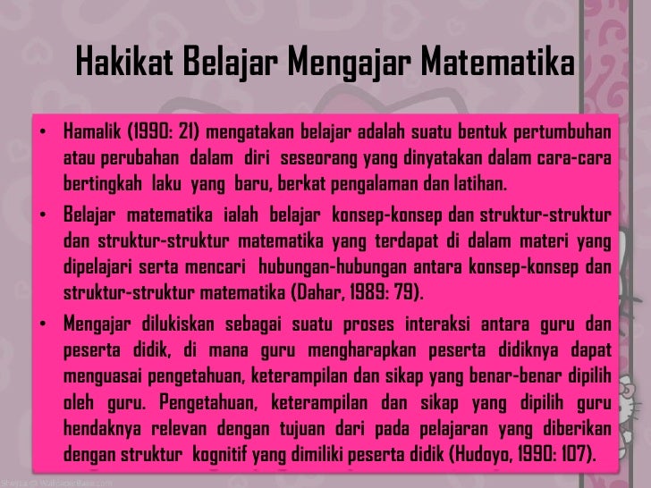 Kata Kata Motivasi Untuk Belajar Matematika