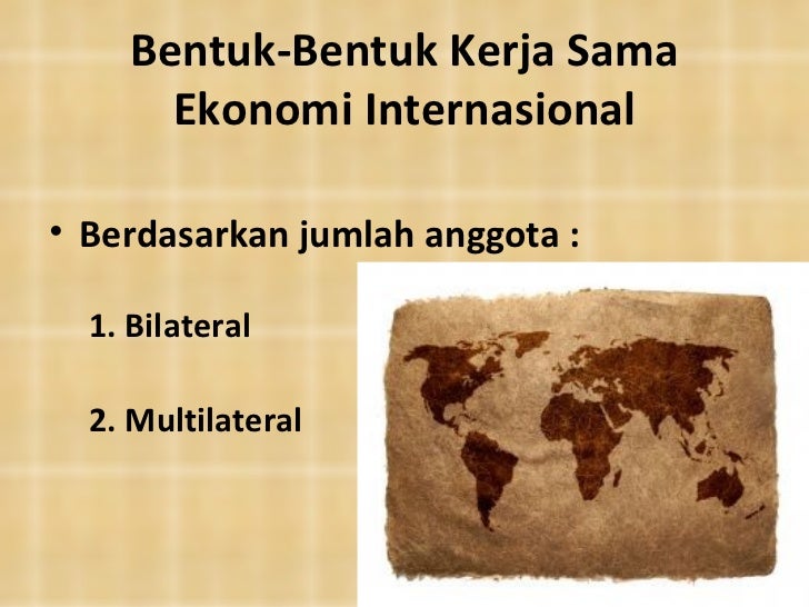 Kerjasama Internasional