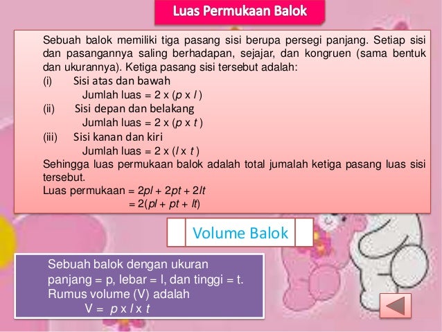 Persentasi matematika bangun ruang