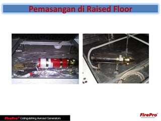 Pemasangan di Raised Floor
 