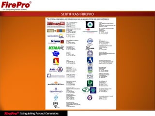 SERTIFIKASI FIREPRO
 