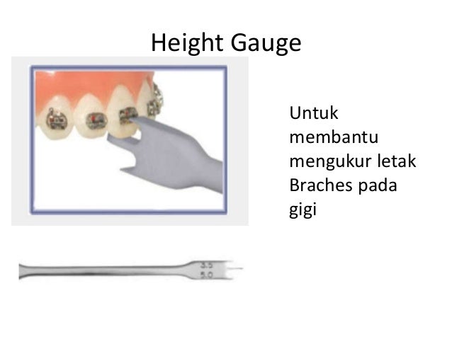 Persentasi peralatan untuk gigi