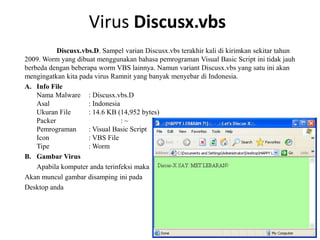 Virus Discusx.vbs