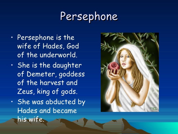 Persephone by Cheyenne Mickelson