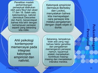 Psikologi: 9 Kemampuan Persepsi Orang yang Lebih Suka Mengamati