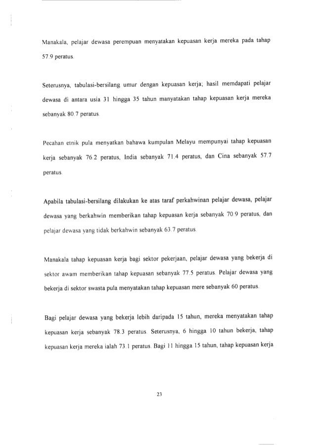 Persepsi Bakal Graduan Pendidikan Jarak Jauh Terhadap Kerja Dan Majik