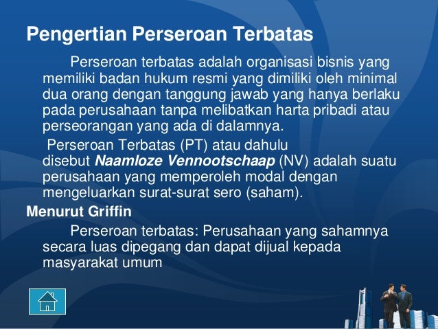 Perseroan Terbatas Pt