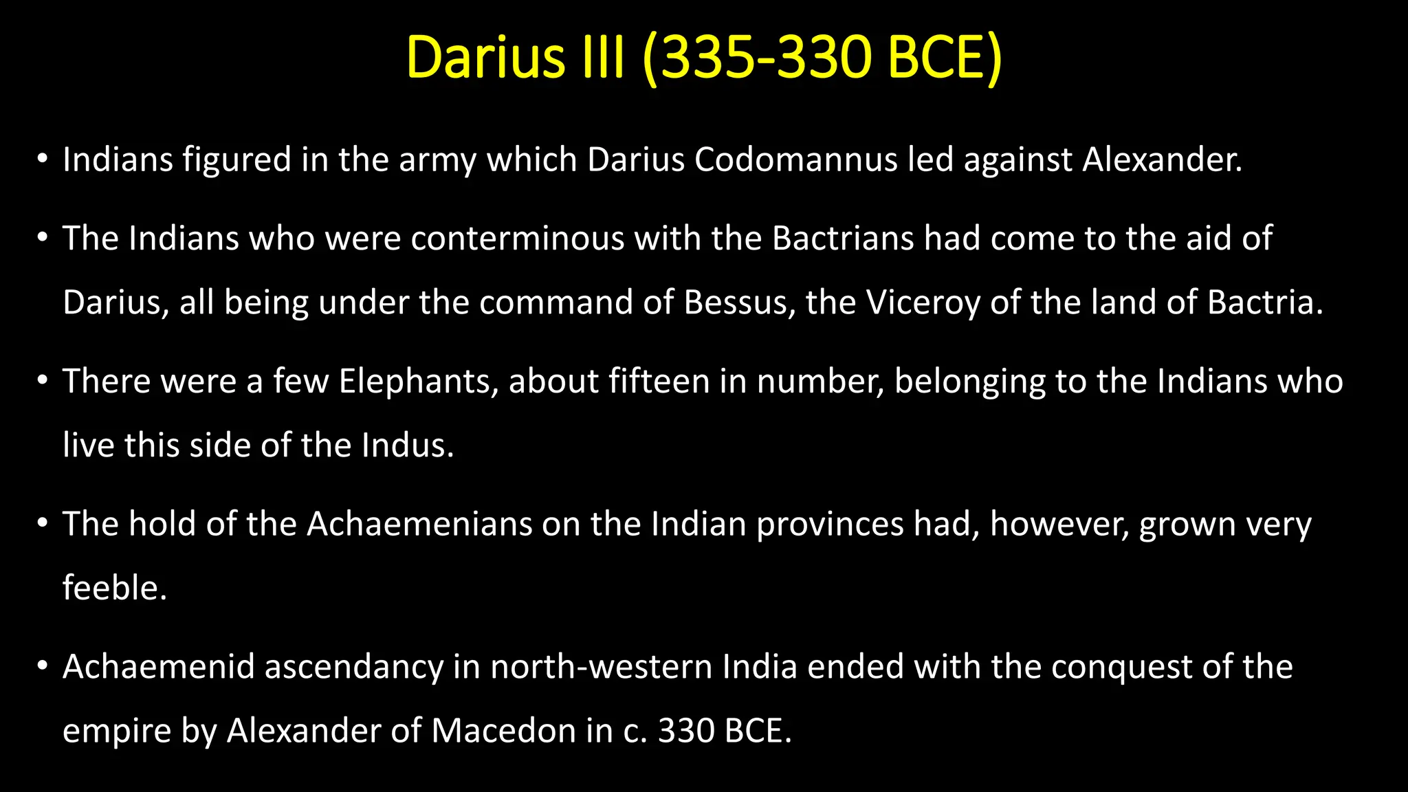 Iranina/Persian/Achaemenian invasion in India | PDF