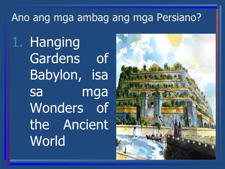 89 Hanging Gardens Of Babylon Facts