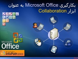 ‫9 امك ا نا ت و ويژگي ‌ها ي ‪S‬Ĭ




‫بكارگيري ‪ Microsoft Office‬به عنوان‬
               ‫ابزار ‪Collaboration‬‬
 
