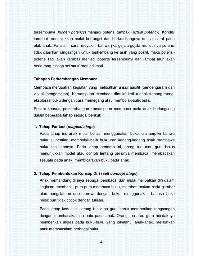 Persiapan Baca Tulis