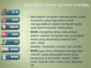 Setting bios | PPTX