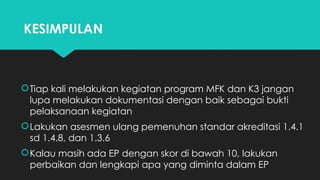 PERSIAPAN PEMENUHAN STANDAR MFK (manajemen fasilitas kesehatan).ppt