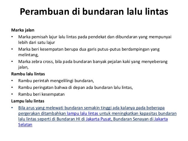 Persimpangan Persimpangan