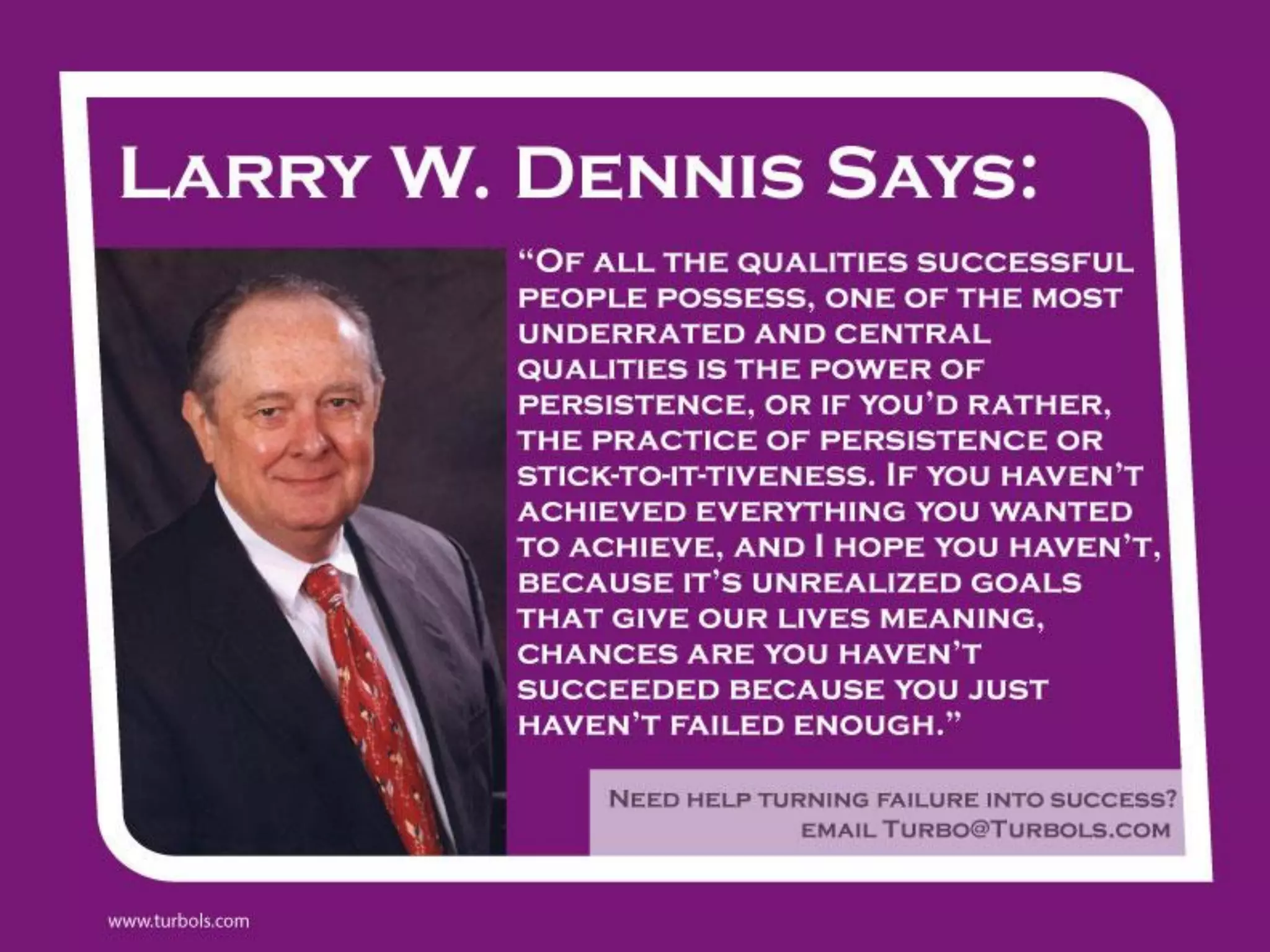 Persistence Pays Off | PPT