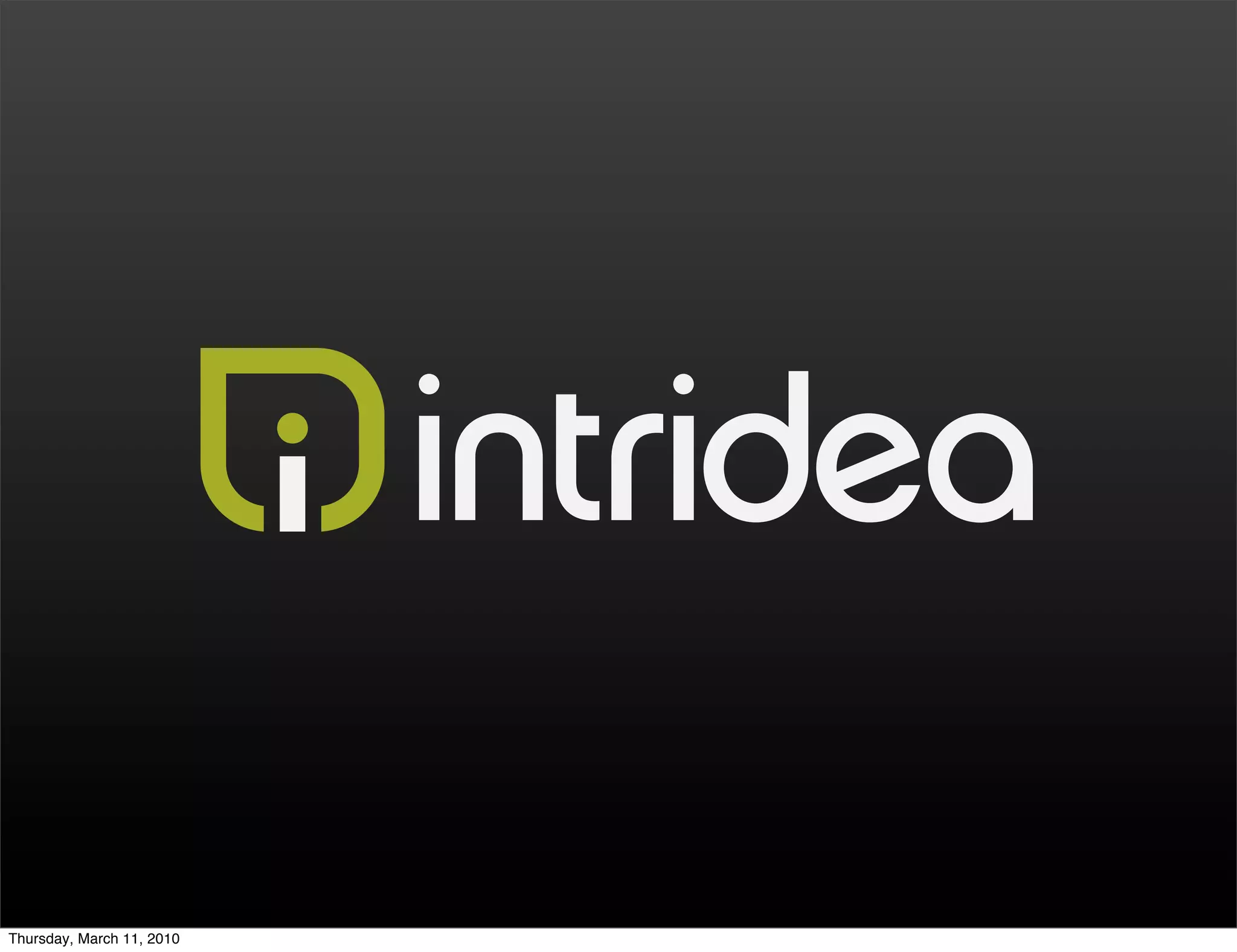 Thursday, March 11, 2010
 