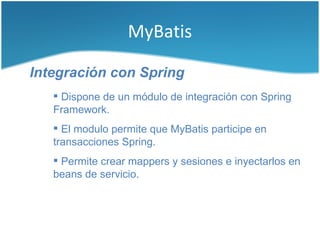 Persistencia de datos en Java | PDF
