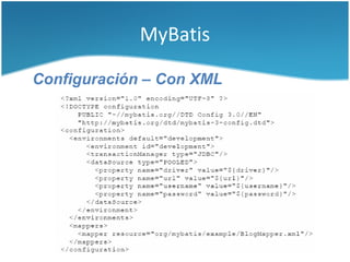 Persistencia de datos en Java | PDF
