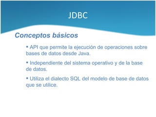 Persistencia de datos en Java | PDF