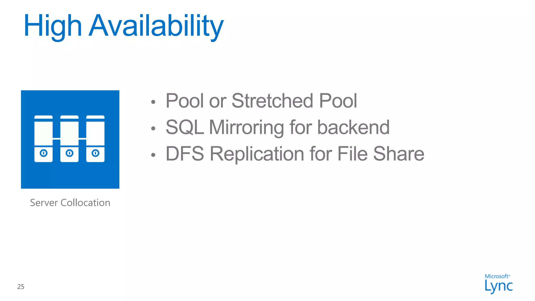 Server Collocation




25
 