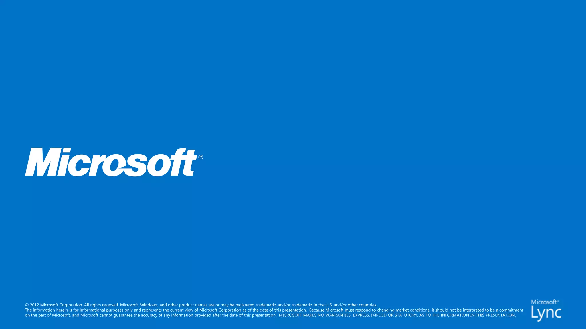 What’s new in Lync Server 2013: Persistent Chat