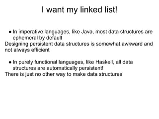Persistent Data Structures by @aradzie | PDF