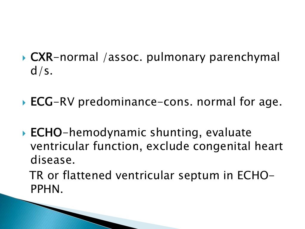 Persistent fetal circulation