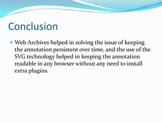 <oreatom:triples>	<oac:Annotationrdf:about=‘'http://128.82.5.41:8080/SVGs/image314.svg#Ann'>	<oac:hasbodyrdf:resource='http://128.82.5.41:8080/SVGs/image314.svg#body'/>	<oac:hasTargetrdf:resource='http://robertarood.files.wordpress.com/2008/07/library-of-congress-2.jpg'/>	<oac:hasTargetContext>  	<oac:TargetContext>	<oac:contextAboutrdf:resource='http://robertarood.files.wordpress.com/2008/07/library-of-congress-2.jpg'/>	<oac:when>2011-01-10T04:46:10-00:00</oac:when>	<dc:type>image/gif</dc:type>	</oac:TargetContext>	</oac:hasTargetContext>	<rdf:typerdf:resource='http://www.w3.org/2000/10/annotation-ns#Annotation'/>	</oac:Annotation></oreatom:triples></entry>