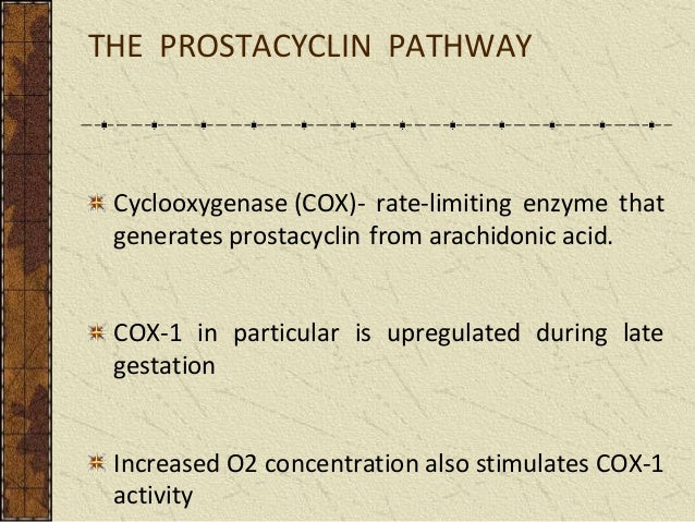Prostacyclins and persistent pulmonary hypertension