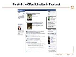 Persönliche Öffentlichkeiten in Facebook 