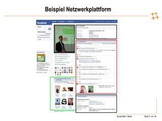 Beispiel Netzwerkplattform 