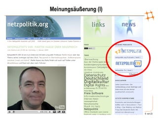 Meinungsäußerung (I) 