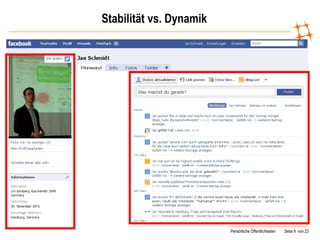 Stabilität vs. Dynamik 