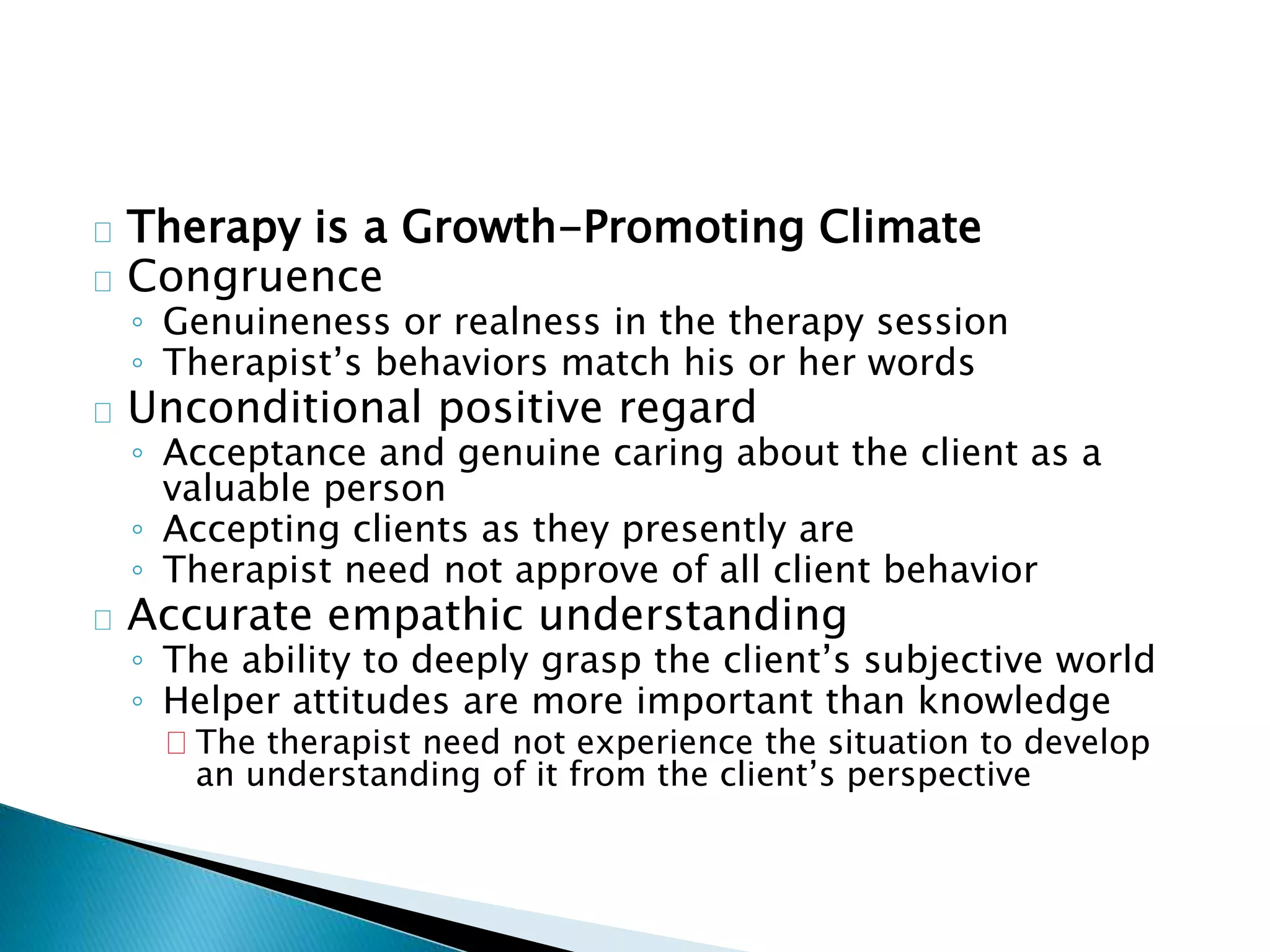 Person centered therapy | PPTX