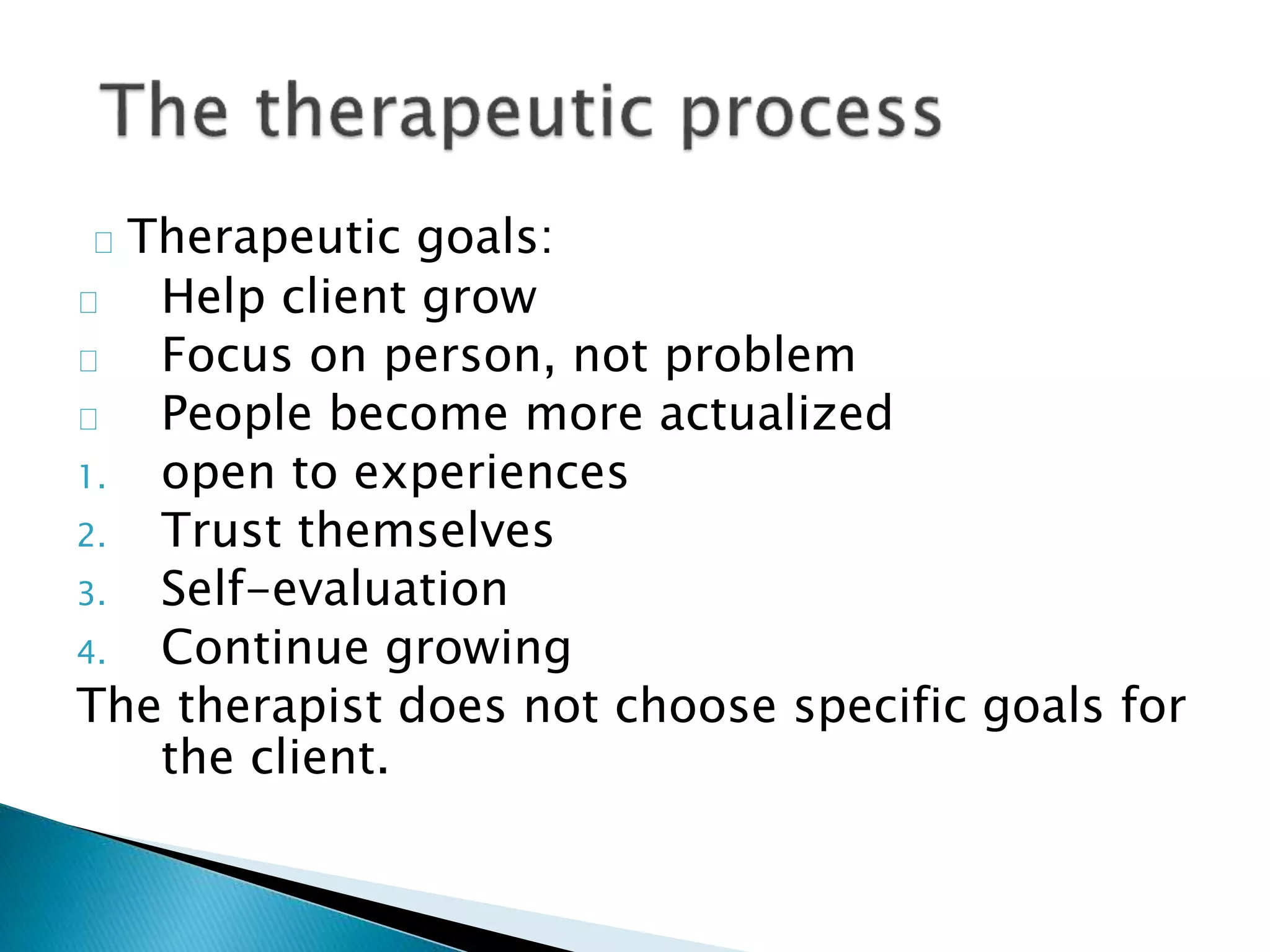 Person centered therapy | PPTX