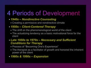Person centered therapy | PPTX