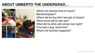 Online Workshop- A Day in the Life